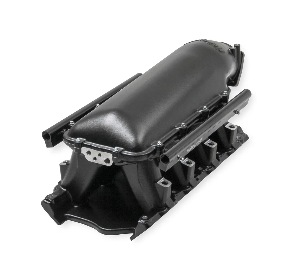 Colector EFI 300-242BK Holley negro 351W Ford Hi-Ram Foto 3 de 4