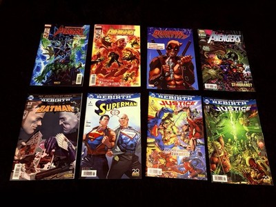 16x DC & Marvel Comics 