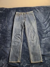 Vintage 80s Levis 506-0216 Jeans Mens Sz 31x28 Medium Wash Mid Rise Western USA