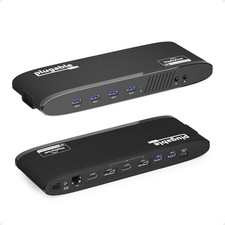 Plugable UD-6950H USB 3.0 Dual 4K Docking Station HDMI DisplayPort