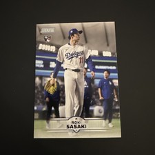 ROKI SASAKI RC 2025 Topps Stadium Club #187 Los Angeles Dodgers