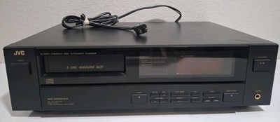 JVC Model XL-M401 6 Disc Compact Disc Automatic Changer Works! No