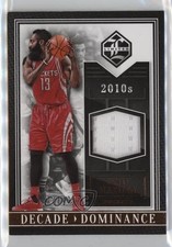 2015-16 Panini Limited Decade Dominance Materials 107/149 James Harden #30 19m2