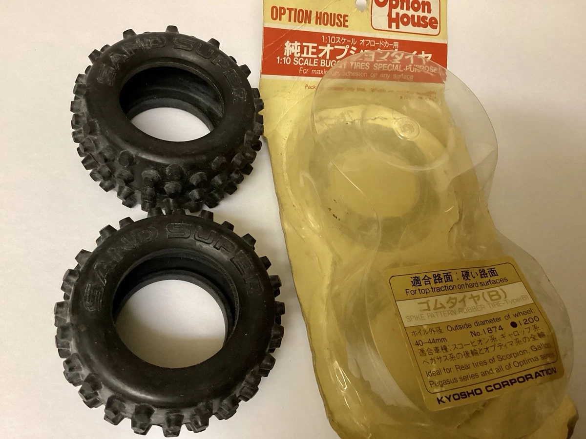 40枚 Kyosho Hobby RC Wheels, Tires, Rims & Hubs for Kyosho 1:10 for