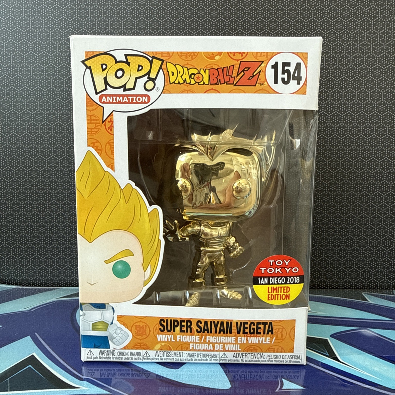 Funko Pop! - Dragon Ball Vegeta (Super Saiyan) (Gold) - #154