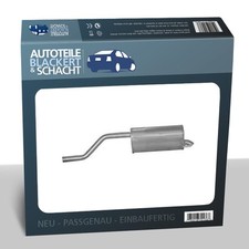 Auspuff Endtopf für OPEL CORSA D CORSA E + Kasten/Schrägheck
