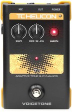 TC-Helicon VoiceTone T1 Vocal Tone and Dynamics Effects Pedal