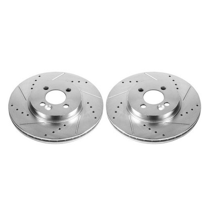 PowerStop Disc Brake Rotor Set - Fits Mini Cooper 2007-2016 PowerStop Evolution
