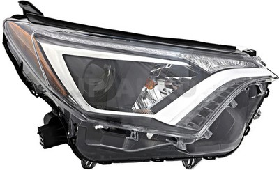 Headlights Assembly Replacement for Rav 4 2016-2018 Passenger only munirater