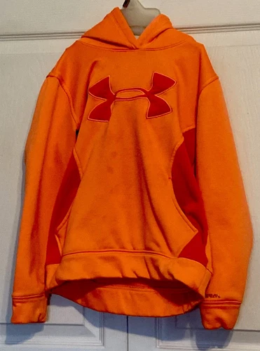 VETEMENTS Under Armour Maglione Unisex Felpa con Cappuccio Storm Felpa YSM Sciolto Multicolore