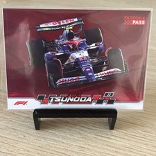 2024 Topps Paddock Pass Formula 1 - Car Yuki Tsunoda #47 Red Foil