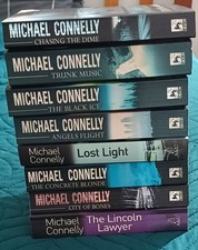 Michael Connelly Paperback Books X8 Crime Fiction Bundle Lincoln Lawyer + More