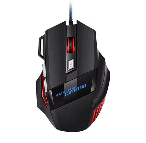 Neue Hyperspeed USB Gaming Maus RGB 7D Ergonomisch Kabelgebunden für PC Laptop