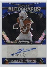 2024 Panini Prizm Draft Picks Blue Ice 47/75 Jordan Whittington Auto 4g8