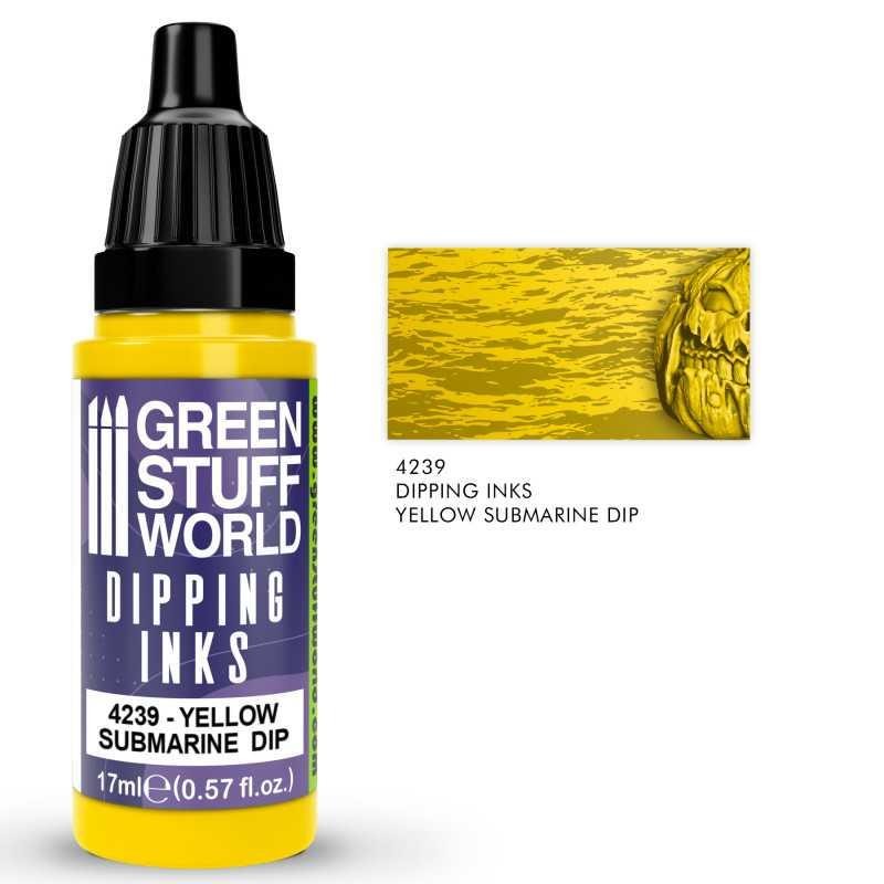 Green Stuff World - 4239 - Dipping ink (Speed Contrast) 17ml - Yellow Submarine