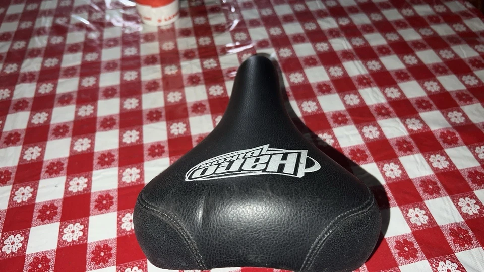 Sillín de asiento BMX Haro Mirra Pro Series años 2000 bicicleta estilo libre recortes Foto 3 de 4