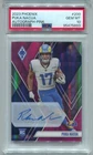 2023 Panini Phoenix Puka Nacua Rookie Autograph Pink Auto #/99 PSA 10