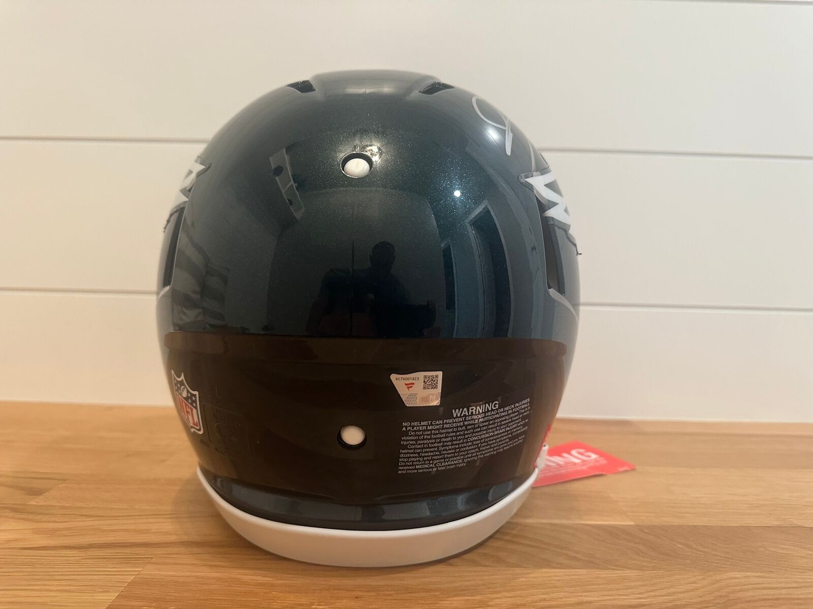 Donovan McNabb Signed Philadelphia Eagles Full-Size Riddell Speed Authentic Helmet