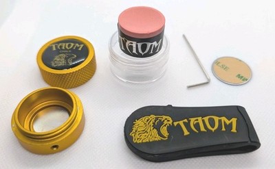 TAOM MAGNETISCHER GOLD KREIDEHALTER & TAOM ORIGINAL PYRO PRO KREIDE & KOSTENLOSER VERSAND