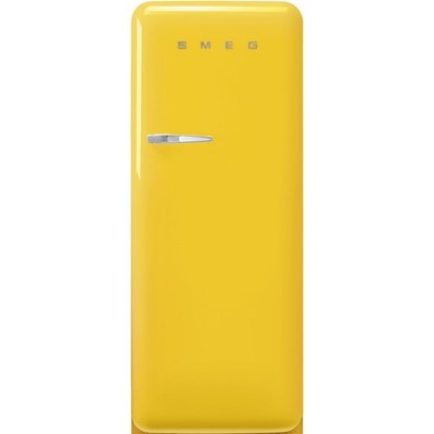 SMEG FAB28RYW6 Kühlschrank Rechtsanschlag Gelb 50`s Style, 2026 Modell, EEK: C