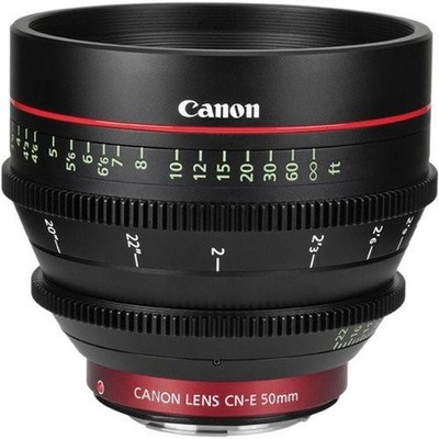 Canon CN-E 50mm T1.3 L F Cine Lens International Model