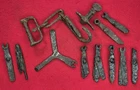 EXCAVATED CIVIL WAR RELIC GROUPING LOT FROM GRAND ECORE