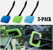 3-pack Windshield Cleaning Tool Kit Car Window Glass Wiper Cleaner Brush 3-pack Windshield Cleaning Tool Kit Car Window Glass Wiper Cleaner Brush
