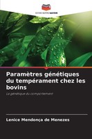 Lenice MendonçA De Menezes | ParamèTres GéNéTiques Du TempéRament Chez Les...