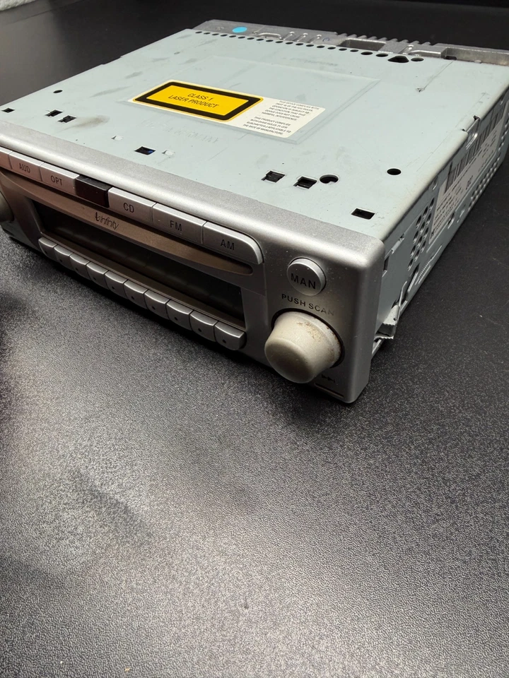 04-08 CHRYSLER CROSSFIRE RADIO ESTÉREO FM AM REPRODUCTOR DE CD RECEPTOR ID 1938200486 OEM Foto 4 de 4