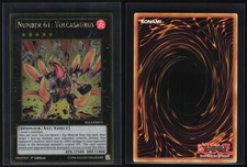 YU-GI-OH NUMBER 61: VOLCASAURUS PGL3-EN073 NM 1st Edition