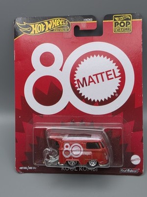 2025 Hot Wheels 80th Anniversary Mattel Kool Kombi Premium Pop Culture Van