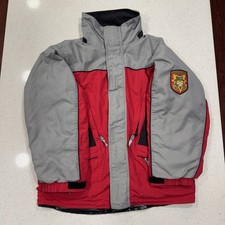 Vintage 90s Y2K World Industries Snowboard Jacket Youth M/L Adult Small Red