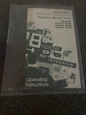Vintage Commodore Calculator Manual Custom Gr...