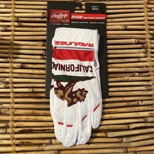 Rawlings 5150 Limited Edition CA State Batting Gloves Adult Medium