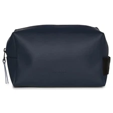 Wash bag small - Toiletry Bag for Men and Women - Wash bag for Travel (Navy)