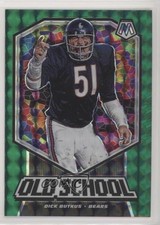 2020 Panini Mosaic Old School Green Mosaic Prizm Dick Butkus #OS12 HOF fm0