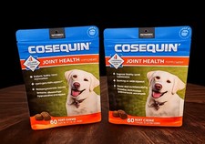 Cosequin DS Plus Joint Health MSM Omega-3s for all dogs 120 Soft Chews 02/28