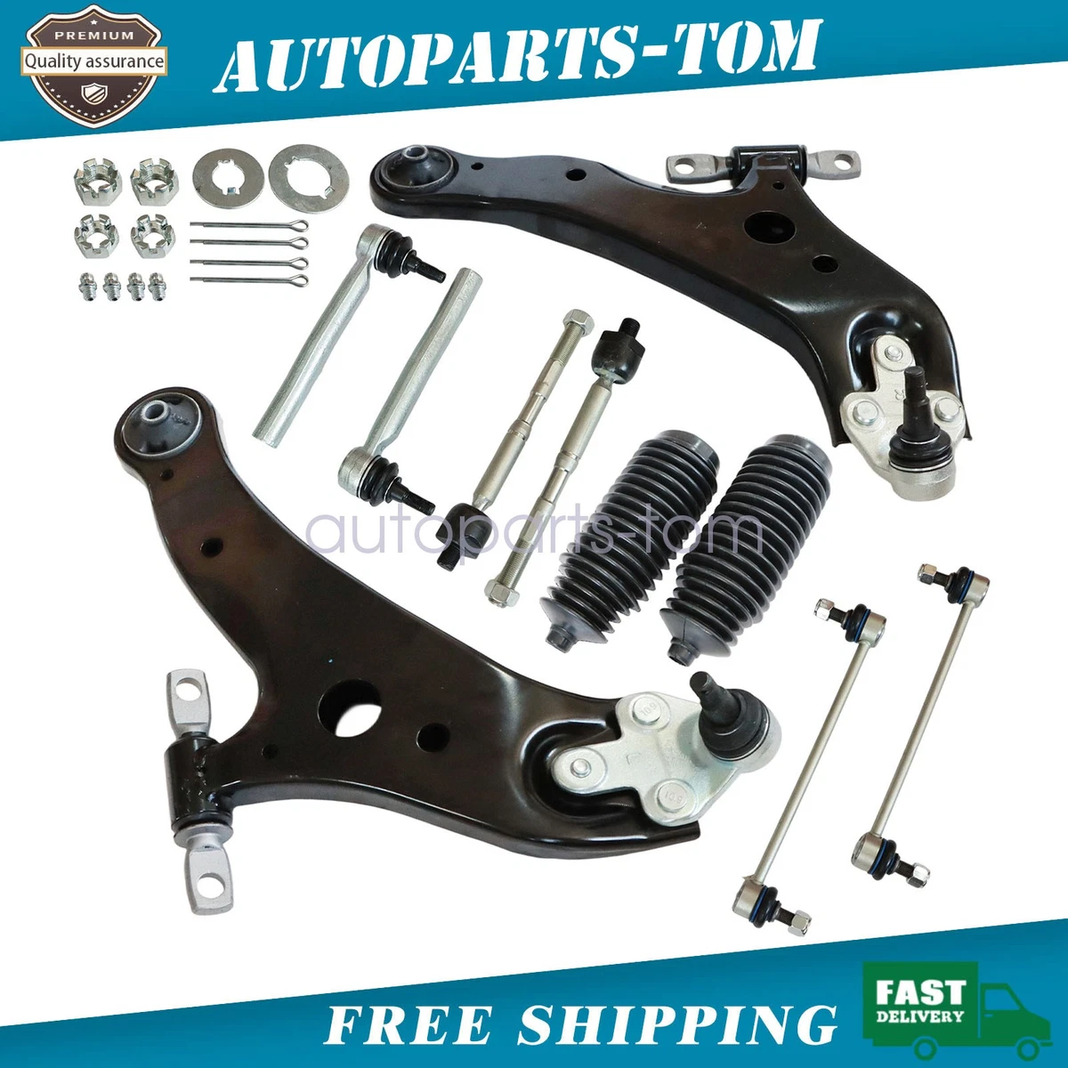 Brazo Control Superior Delantero Con Rótulas K620333 K620334 Para Toyota Camry 02-06, Highlander Avalon Solara 04-12, Lexus RX350 ES330 300 RX400h 02-09: Recambio Para Suspensión Automóvil