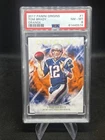 2017 Panini Origins #1 Tom Brady /150 Orange Foil Patriots HoF Card PSA 8 Mint