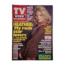 TV Week Vintage Magazine December 10, 1994 Silverchair Pin-Up, Heather Locklear