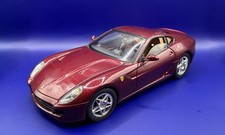 Ferrari 599 GTB - 1:18 scale diecast model car - Hotwheels - Dark Metallic Red