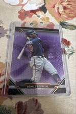 2021 Topps Triple Threads - Ronald Acuña Jr. #50 Amethyst /299