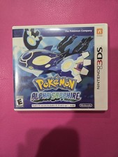 Pokemon: Alpha Sapphire (Nintendo 3DS, 2014) Case, Manual, and Game