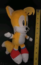 Sonic The Hedgehog Tails Plush 10" Stuffed Animal Possible Great Eastern GE Tag