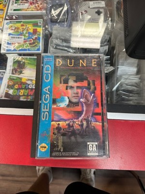 Dune (Sega CD, 1993)  CIB Complete in the Box with Game and Manual