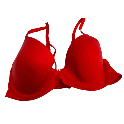 NWT Aerie Women's Red Real Sunnie Full Coverage Underwire T-Shirt Bra Size 32C