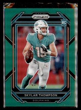 2022 Panini Prizm #354 Skylar Thompson Green