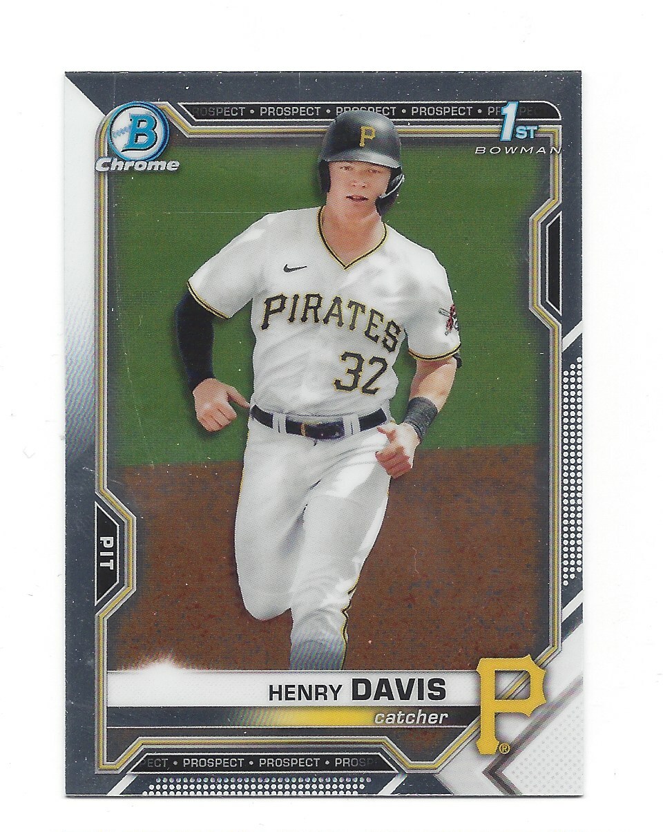 2021 Bowman Draft Henry Davis 1st Bowman Chrome  BDC-48  Pirates C673