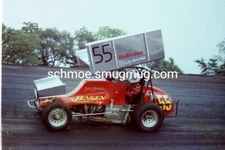 VINTAGE RACING PHOTO 8X10 #881-13; JEFF SWINDELL, 1982 BUTLER, WOO SPRINTS
