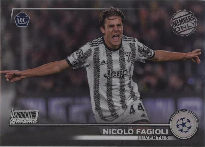 2022-23 Topps Stadium Club Chrome UEFA Club Competitions Nicolo Fagioli #65 - 1 of 1